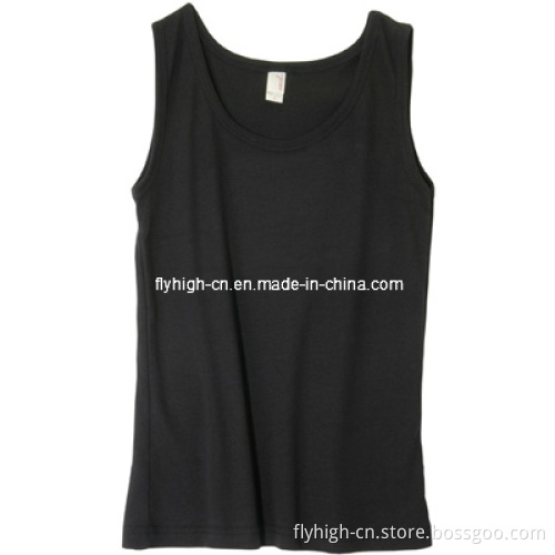 Plain Black Tank Top